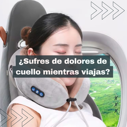 RelaxEase Masajeador Almohada Eléctrico Cuello - [PROMOCIÓN DISPONIBLE SOLO HOY]