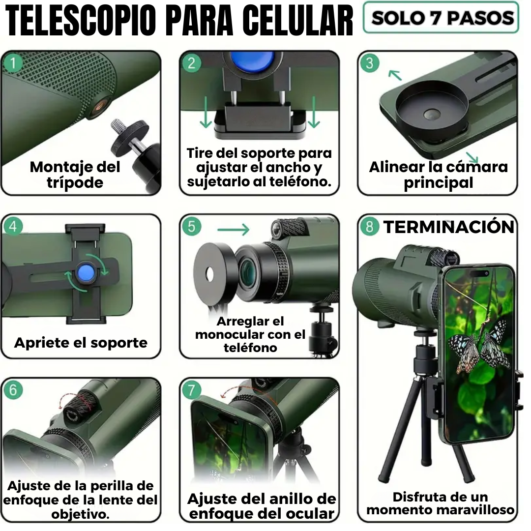 Mini Telescopio SkyLens + Regalo - El universo, más cerca que nunca