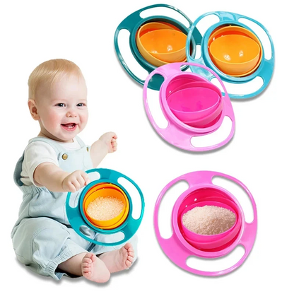PlaGi  Plato Giratorio 360 Antiderrames: Comidas sin Derrames para tu Bebé 🚀🍽️ - [PROMOCIÓN DISPONIBLE SOLO HOY]