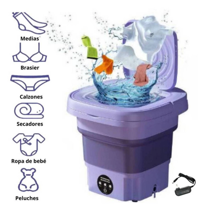 Speed Clean  Mini Lavadora Portátil ¡Practicidad y Ropa Limpia! - [PROMOCIÓN DISPONIBLE SOLO HOY]