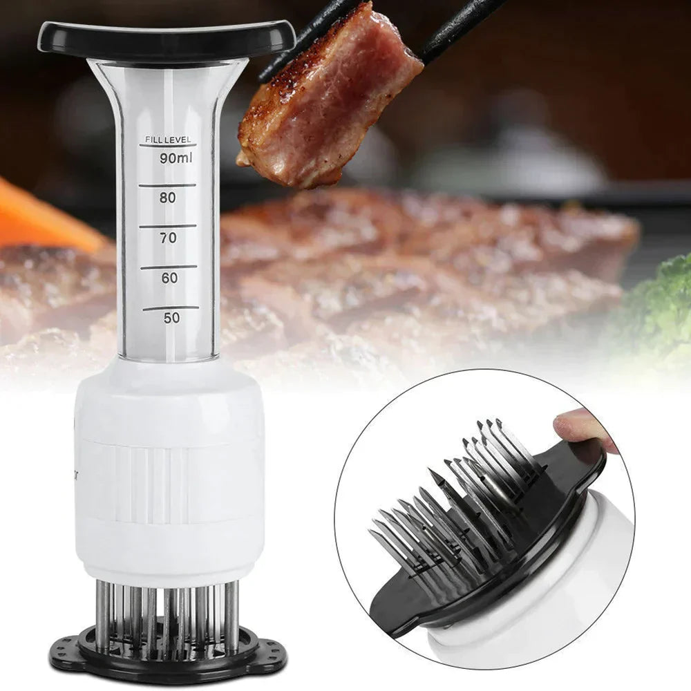 TasteLuxe Inyector de Salsa Profesional para Carnes y Pescados - [PROMOCIÓN DISPONIBLE SOLO HOY]