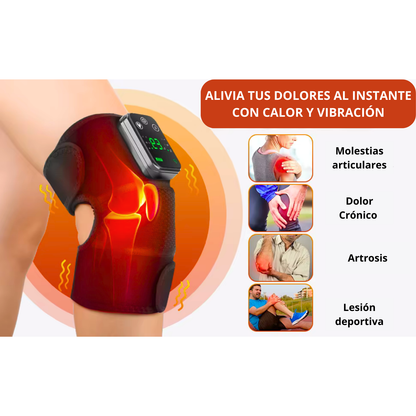 Masajeador Térmico | Conforto y Relajación para Tus Rodillas