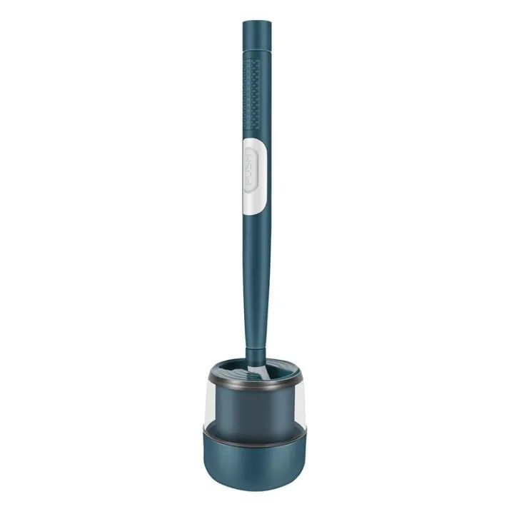 CleanFlush Cepillo de Silicona Flexible para Inodoro con Mango Largo y Colgante de Pared sin Perforación para el Hogar - [PROMOCIÓN DISPONIBLE SOLO HOY]